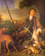 Francois Desportes Self Portrait in Hunting Dress USA oil painting reproduction